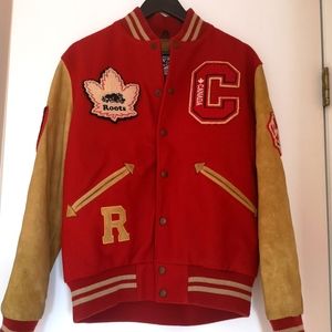 Roots Men's Award Leather Jacket - Canada Collection